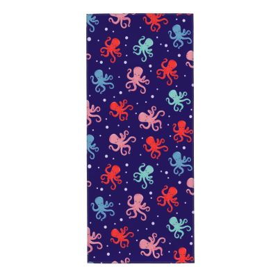 AOOEDM Octopus Bath Towel, Lightweight, Soft and Absorbent, 12 x 27.5 Inches