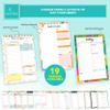 Decorably 52-Sheet Pastel Undated Daily Planner Pad, 6.5 x 10 in view 2
