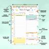 Decorably 52-Sheet Pastel Undated Daily Planner Pad, 6.5 x 10 in view 3