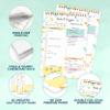 Decorably 52-Sheet Pastel Undated Daily Planner Pad, 6.5 x 10 in view 4