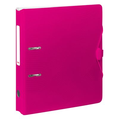 NEW BRUNNEN Wave Polypropylene Binder, 2-Inch Spine, Pink