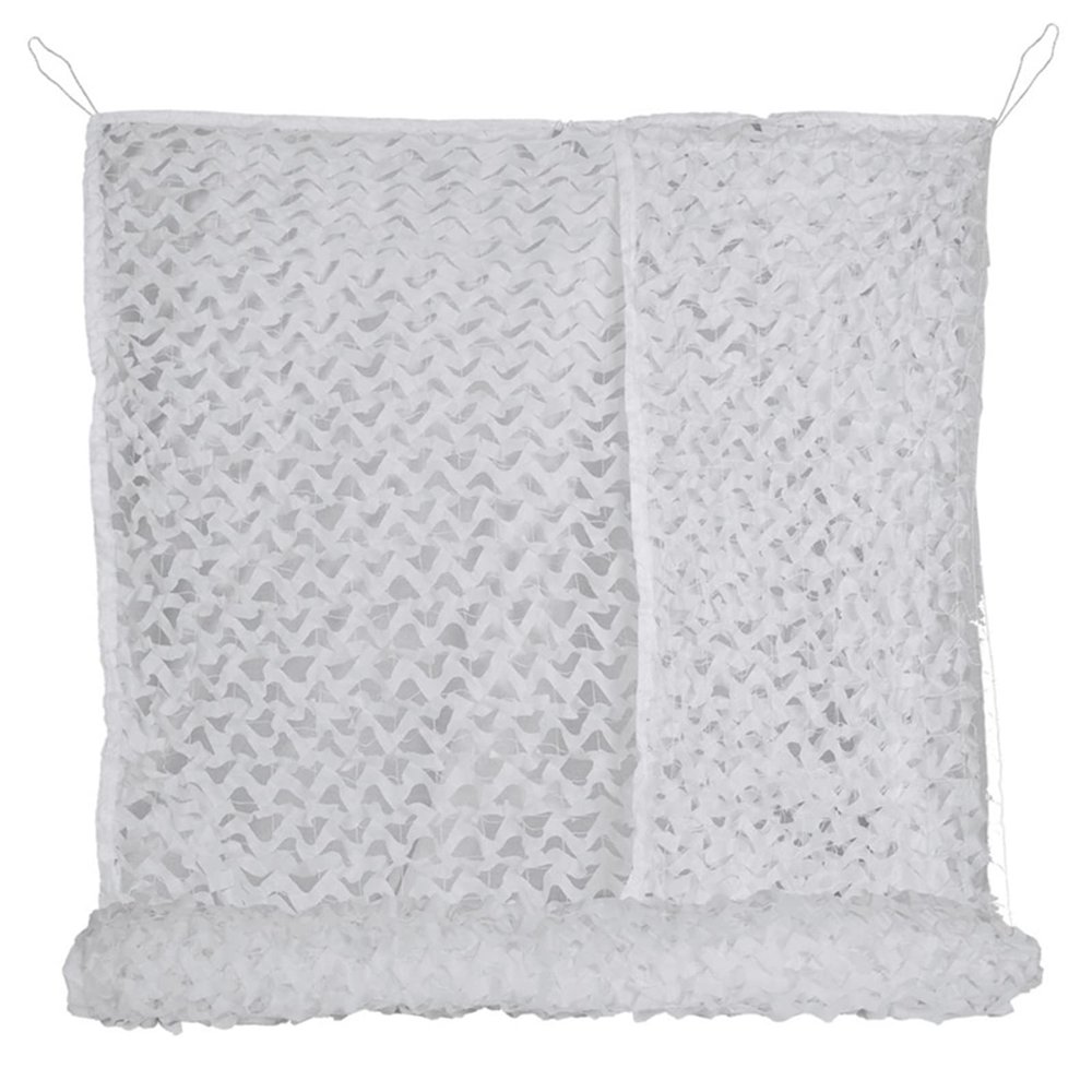 White Camouflage Net, Outdoor Camo Net, 9 × 30 m (29.53 × 98.43 ft)