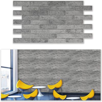 Grace Baltic 3D Wall Panels, Gray Brick, 16 Pieces / 7.84 m²