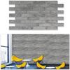 Grace Baltic 3D Wall Panels, Gray Brick, 16 Pieces / 7.84 m² view 1