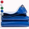 AMXFS PVC Reinforced Tarp 2 x 4.2 m, 500 g/m, Waterproof, Blue view 1