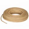 Textile Lamp Cable, 3-Core Fabric Cable (3 x 2.50 mm) - Jute, Made in Italy (5 Meters) view 1