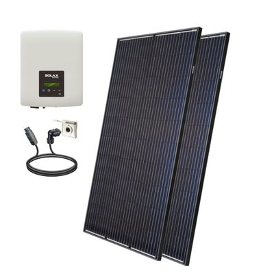600 W Balcony Solar System | Photovoltaic System | Flat-Roof Mounting