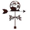 IDEAX Metal Garden Weathervane, Personalized Wind Direction Indicator, Size 29 view 1