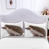 BUMIYA 3D Hedgehog Duvet Cover Set, 200 x 200 cm, 100% Microfiber, with 2 Pillowcases view 4