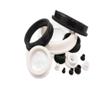 WALNUTS 5–28 mm Round Hollow Silicone Rubber Grommet, Black, 12 mm (7.5 mm Bore), 10-Pack view 4