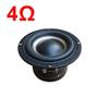 100W 4-Inch Subwoofer Speaker, 4-Ohm/8-Ohm, 4-Layer Voice Coil, for Car Audio, Home Theater, and DIY (Size: 4-Ohm Circular) view 2