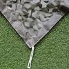 Gray Reinforced Camouflage Shade Net, 2 x 6 m (6.6 x 19.7 ft) view 4