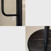 Freestanding Single-Pole Metal Coat Rack for Entryways view 3