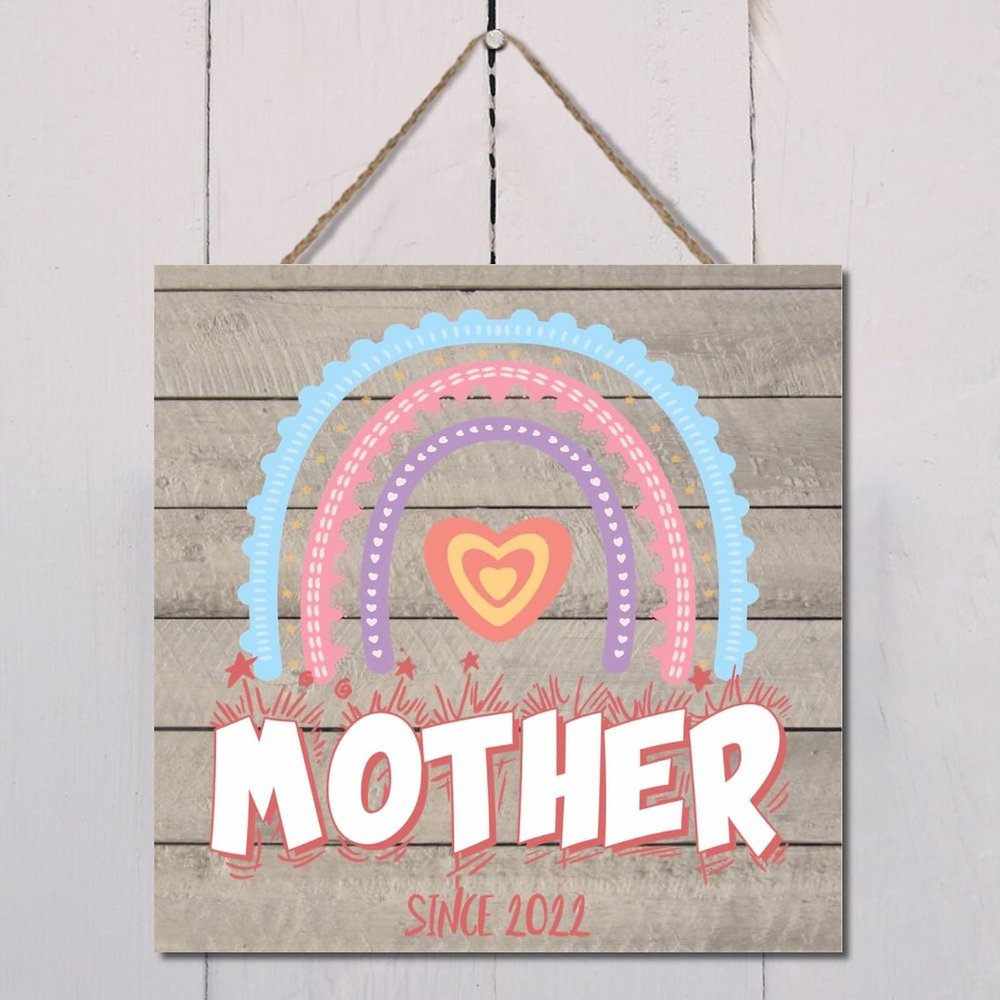 Wood Sign “Soon to Be Mimi,” Mother’s Day Gift, 12 x 12 in