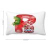 Rimego Monogram P Lumbar Pillow Cover, 12 x 24 in view 2