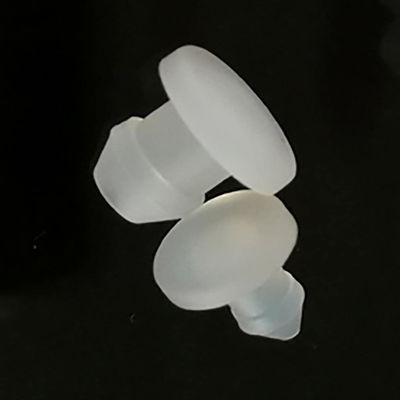 WALNUTS Silicone Rubber Hole Caps 4.5 mm to 50.6 mm T-Plug Covers Snap-On Seals Blind Plugs End Caps Sealing Plugs (Color: Transparent, Size: 19 mm, 2 pcs)