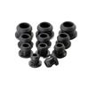 WALNUTS Silicone Rubber Hole Caps 4.5 mm to 50.6 mm T-Plug Covers Snap-On Seals Blind Plugs End Caps Sealing Plugs (Color: Transparent, Size: 19 mm, 2 pcs) view 2