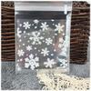 Duendhd 100-Count White Snowflake Bags for Christmas Candies view 4