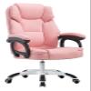 FLBT Ergonomic High-Back Office Gaming Chair with Reclining Backrest, Pink view 1