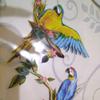 Fopytu Iron-On DIY Patch - Parrot Design view 3