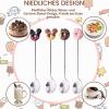 Aatpuss 6-Piece Cartoon Coffee Spoon Set view 2