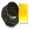 Circular Connector, Jam Nut Receptacle 22-55, MIL-Spec Equivalent, 1 pc, 85107P2255SY50 view 2