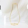 Vepoty Metal Flower Vase, Simple Iron Frame, Nordic-Style Tabletop Decor view 2