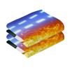 YOUJUNER 2-Piece Cotton Galaxy Football Towel Set view 2