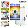 YOUJUNER 2-Piece Cotton Galaxy Football Towel Set view 3