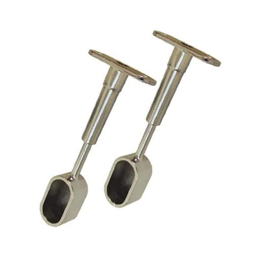 Adjustable Wardrobe Rod Brackets for Oval Rods