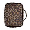 Belidome Bible Bag Book Cover with Pockets, Zipper and Handle, Brown Leopard Print, One Size view 2