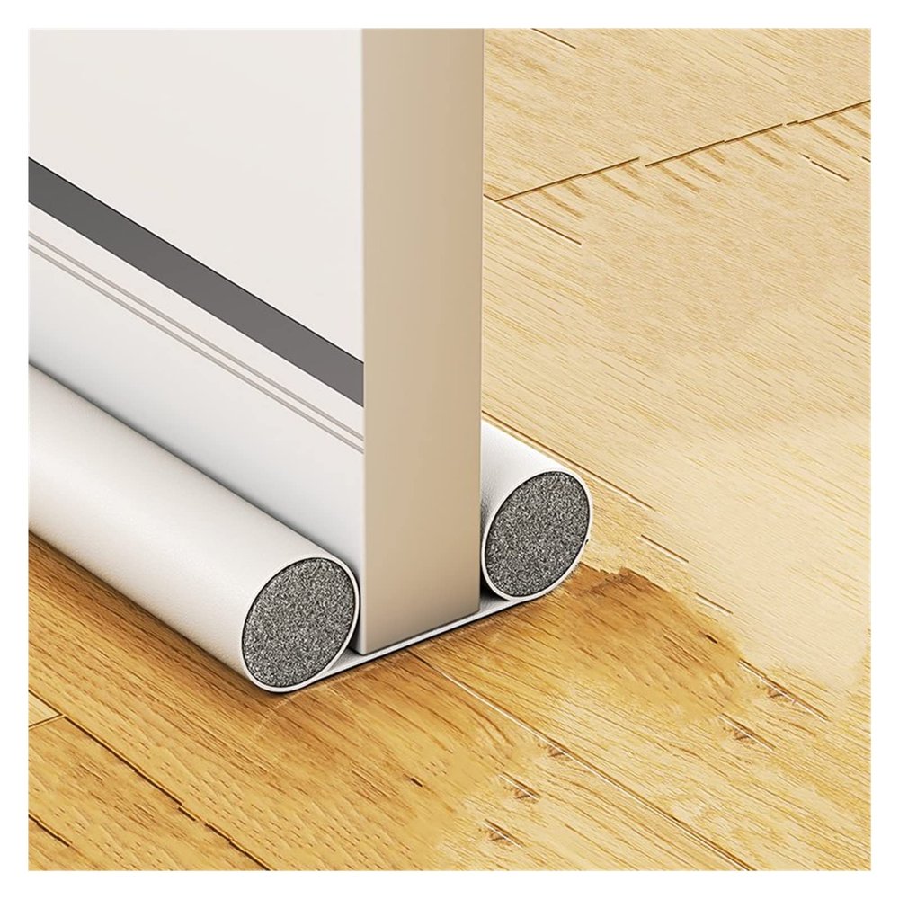 BORSAD 2-Pack Door Draft Stoppers, 94 cm/37 in (PU White)
