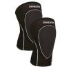 Rehband Volleyball & Handball Knee Pads for Women and Men, 3 mm Neoprene, Black, 1 Pair, Size L view 1