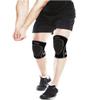 Rehband Volleyball & Handball Knee Pads for Women and Men, 3 mm Neoprene, Black, 1 Pair, Size L view 2