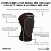 Rehband Volleyball & Handball Knee Pads for Women and Men, 3 mm Neoprene, Black, 1 Pair, Size L view 3