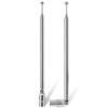 Fohevers 2-Pack 7-Section Telescoping TV-Plug Antennas for AM/FM Radio, HD DAB, and Receivers view 1