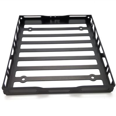 Metal Roof Cargo Rack Tray for XIAOMI JIMNY XMYKC01CM 1/16, Black
