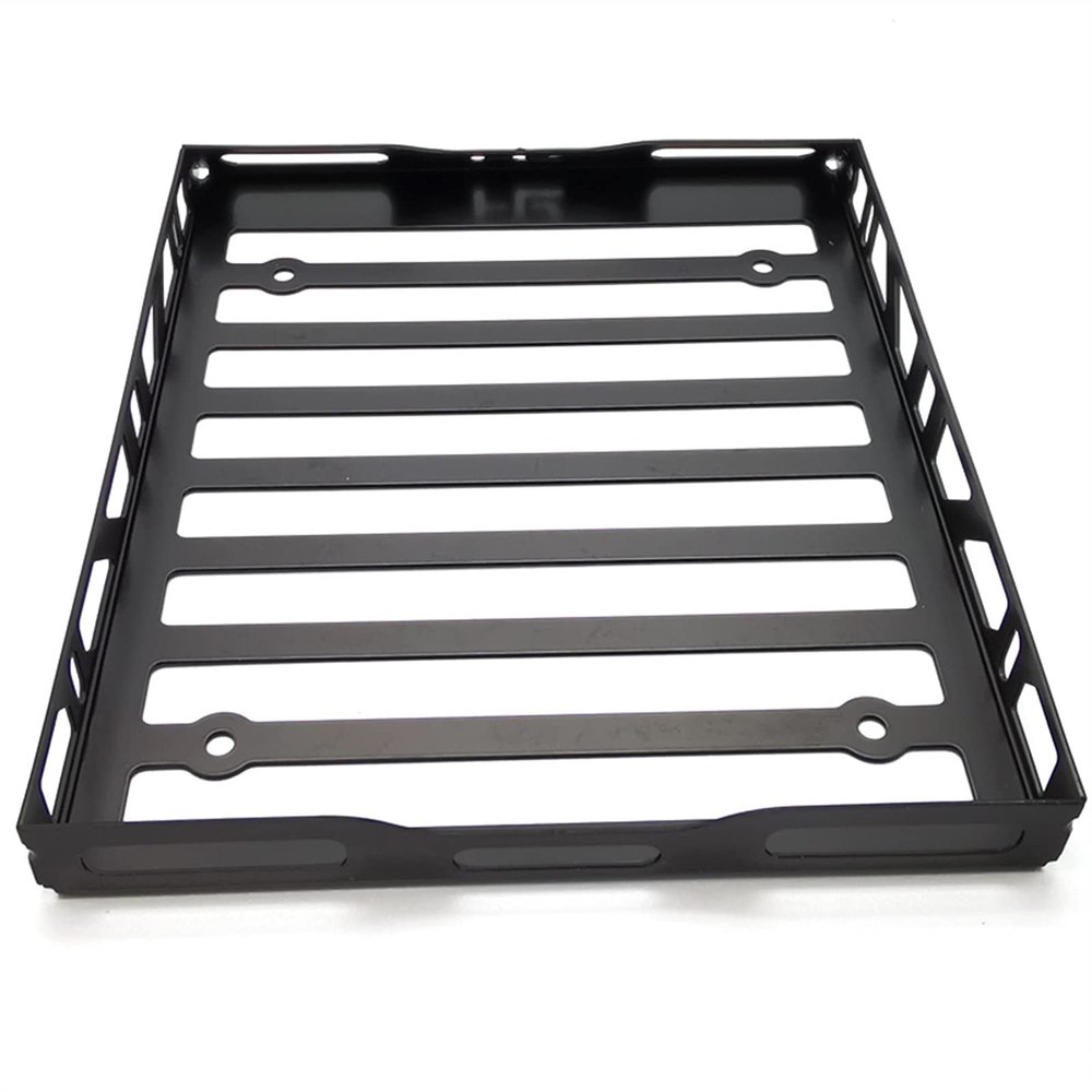 Metal Roof Cargo Rack Tray for XIAOMI JIMNY XMYKC01CM 1/16, Black