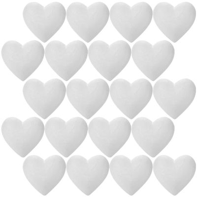 MAGICLULU 20-Pack Heart-Shaped Floral Foam Balls