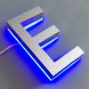 10-Inch Modern Backlit 3D-Effect House Number Sign view 1