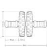 Samnuerly Ab Roller Wheel for Home and Gym Workouts view 2