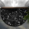 TropicalLife Galaxy Constellation Half-Round Low-Pile Entryway Mat view 1
