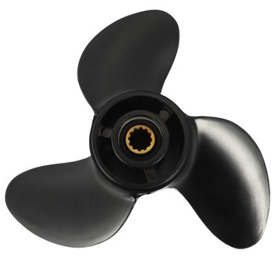 Glakyur Outboard Propeller 7.8 x 9 for Tohatsu/Mercury Mariner 4–6 HP