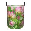 Spirit Of The Lotus Large Waterproof Foldable Laundry Basket with Handles view 1