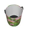 Spirit Of The Lotus Large Waterproof Foldable Laundry Basket with Handles view 3