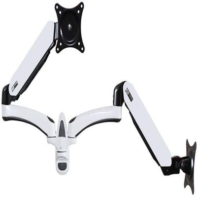 TV Wall Mount, Dual-Screen Display Stand, Swivel Lift, Telescopic LCD Computer Mount