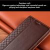 KVIBEO Genuine Leather Flip Wallet Case for Xiaomi 12/12 Pro, Card Slots, Stand Function, Magnetic Shock-Resistant Protection, Beige, 6.28-Inch view 4