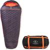 Lestra Outdoor Mount Everest 210 All-Season Mummy Sleeping Bag, Comfort Limit -5°C, 210 × 80 cm, 1.7 kg, Dark Gray view 1