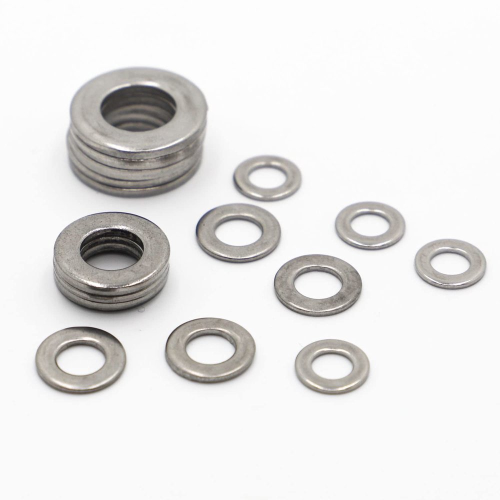 Flat Washers M1.6–M24, GB97, A2 304 Stainless Steel, for Screw Seal Adjustment