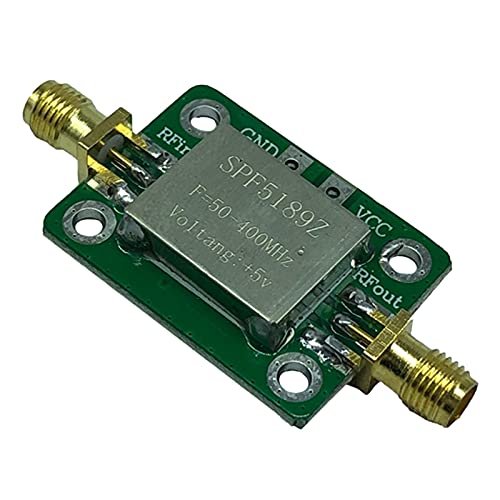 Lodokdre Low-Noise RF Amplifier, LNA 50–4000 MHz, SPF5189Z, for FM/UHF Radio Signals